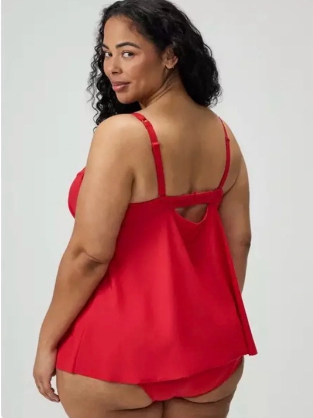 NWT Torrid Wired Fit and Flare Tankini Top - 3D/DD